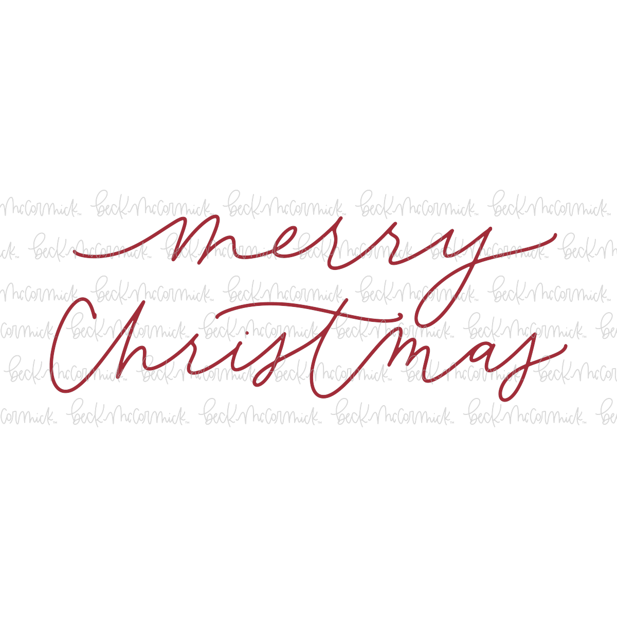 Merry Christmas 2 - Christmas SVG File