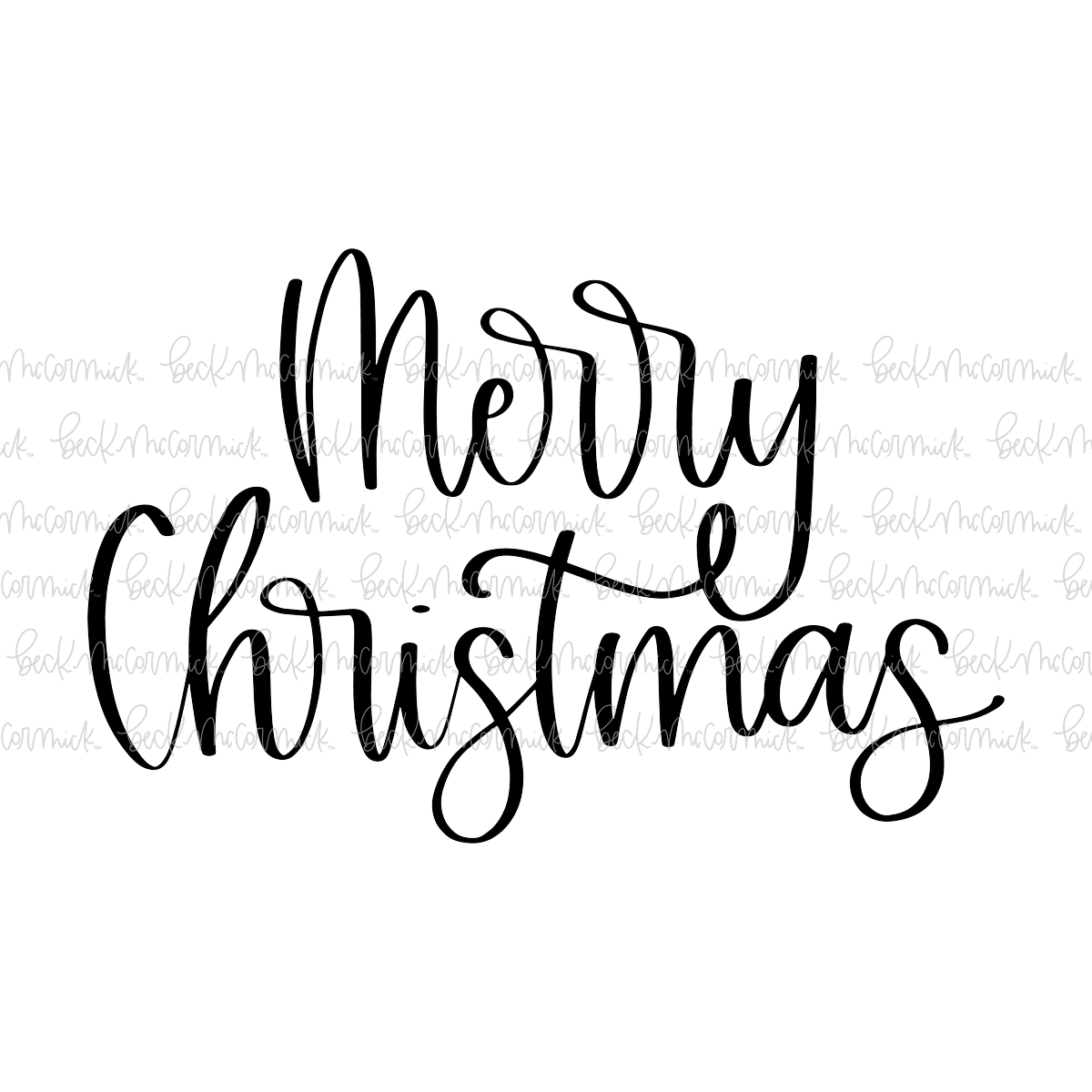 Merry Christmas 4 - Christmas SVG File