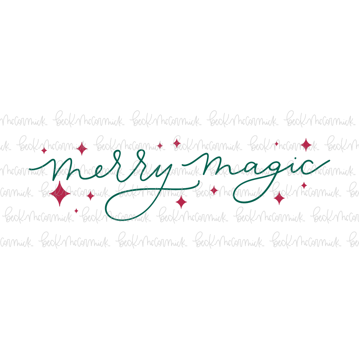 Merry Magic - Christmas SVG File