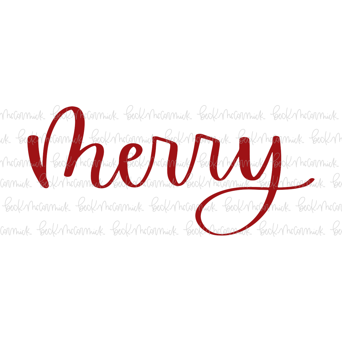 Merry - Christmas SVG File