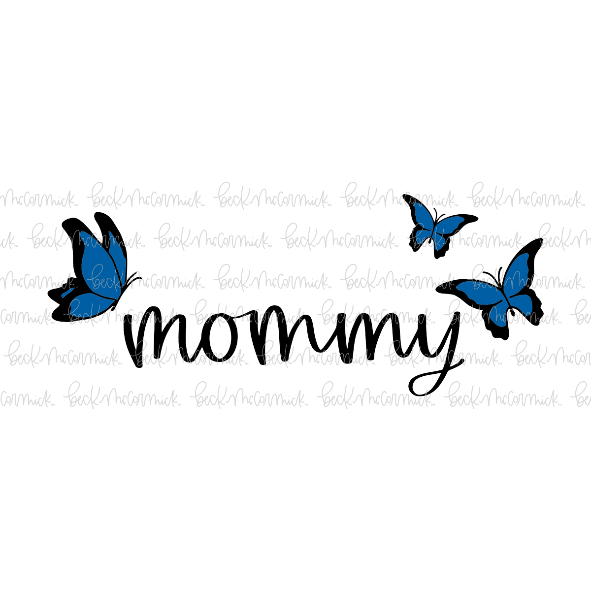 Mommy Butterflies - Family SVG File