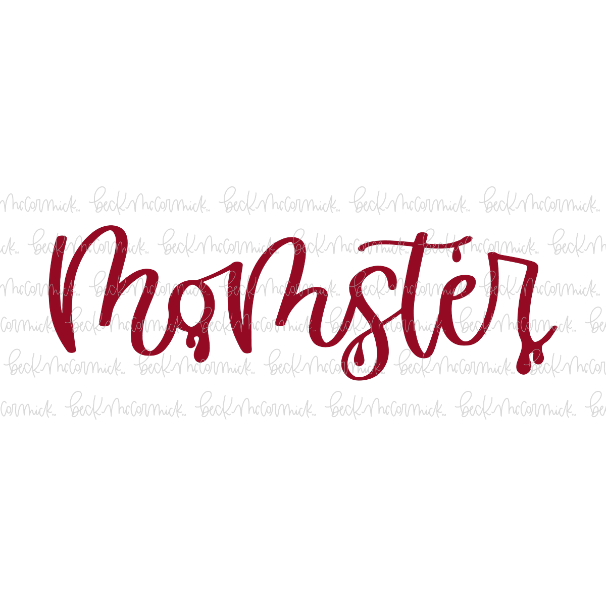 Momster With Blood 2 - Halloween SVG File