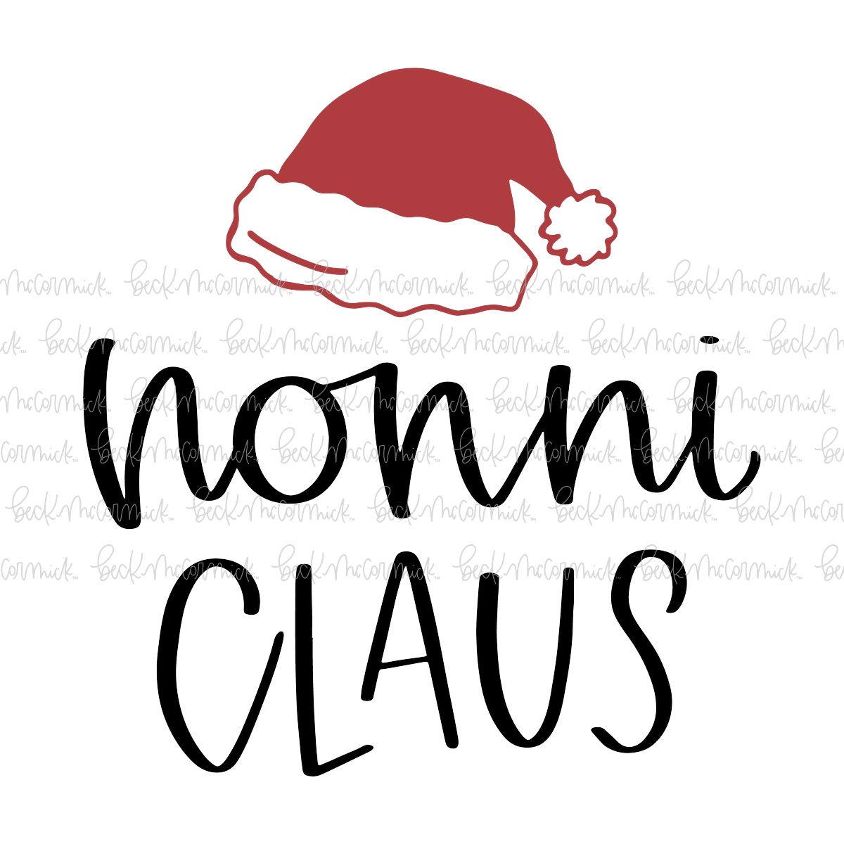 Nonni Claus - Christmas SVG File