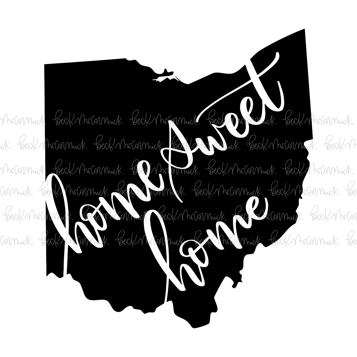 Ohio Hsh - US State SVG