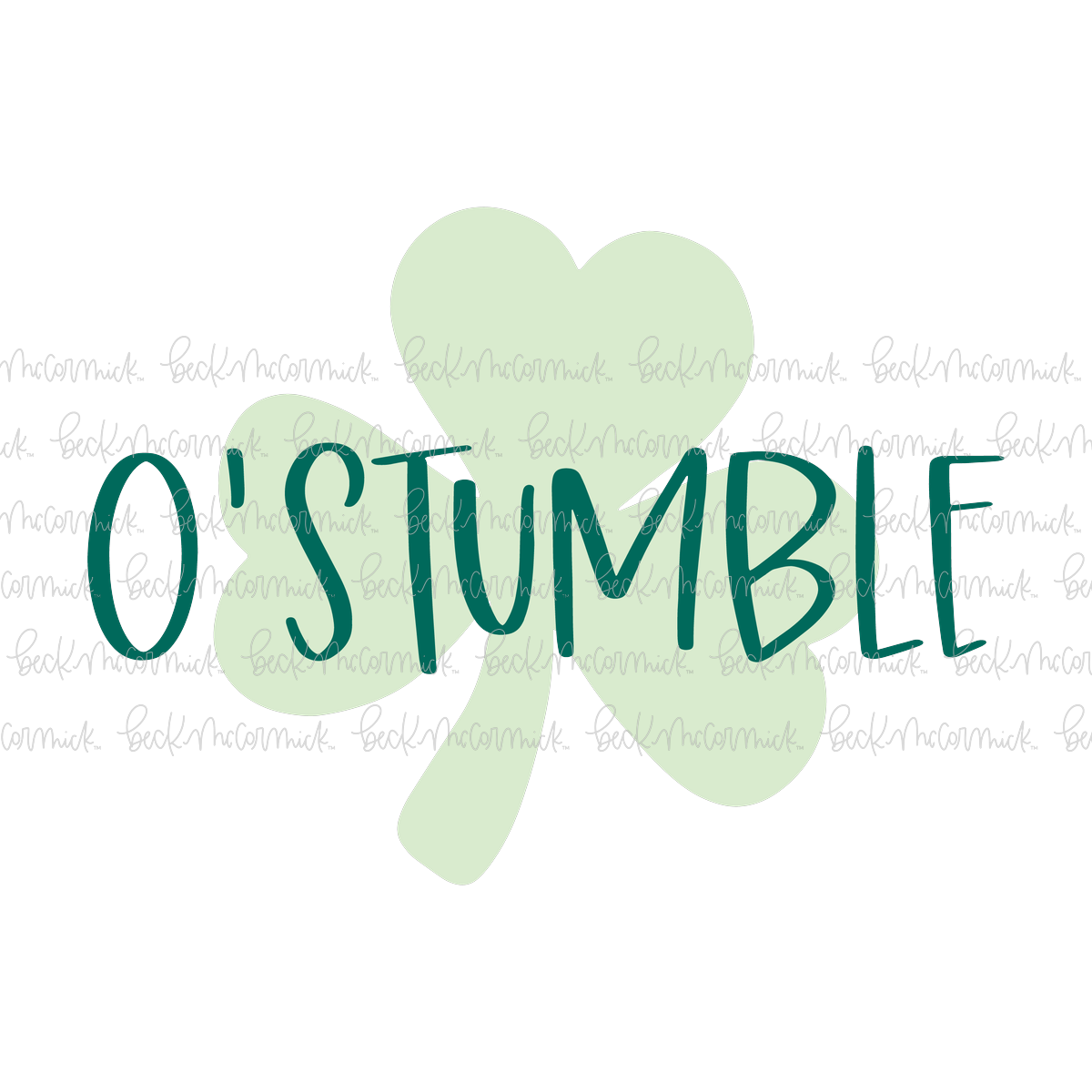 O'stumble - St. Patrick's Day SVG File
