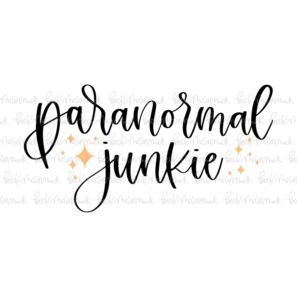 Paranormal Junkie - Halloween SVG File