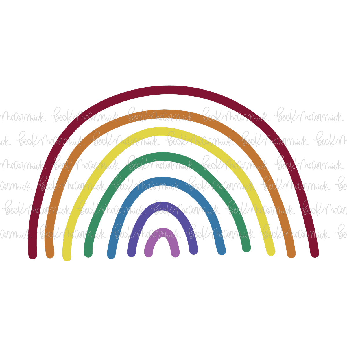 Rainbow - Doodle SVG, Graphics