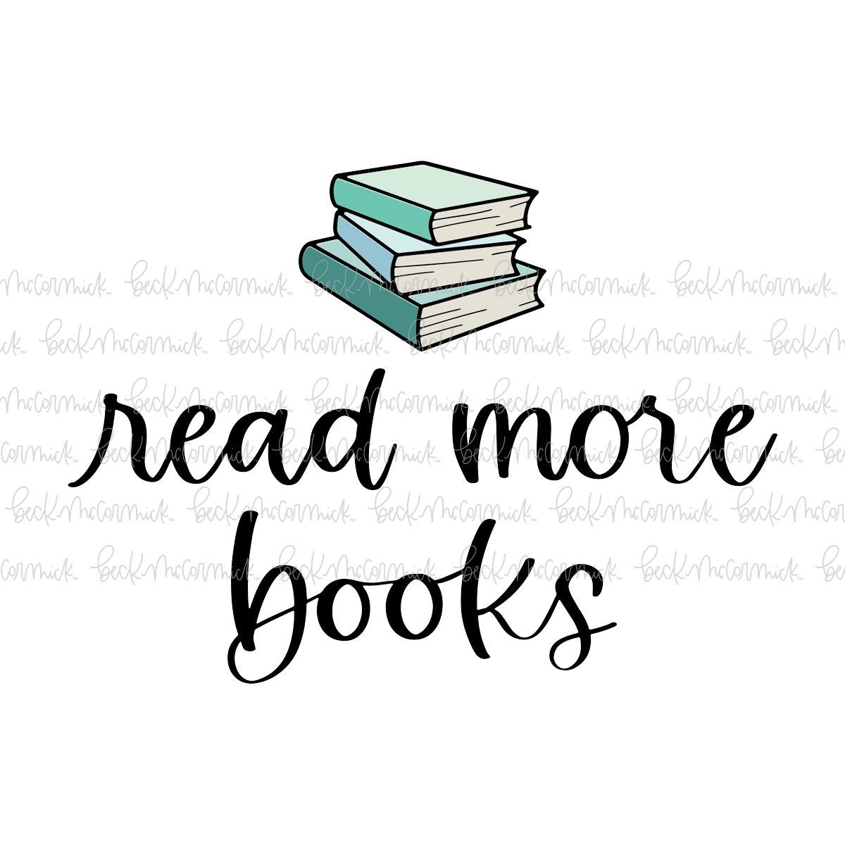 Read More Books - Reading SVG Files, Book SVG File