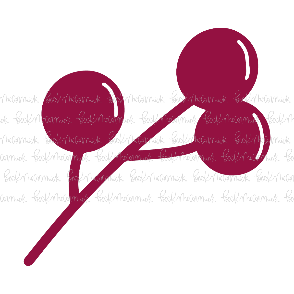Red Berries 2 - Christmas SVG File