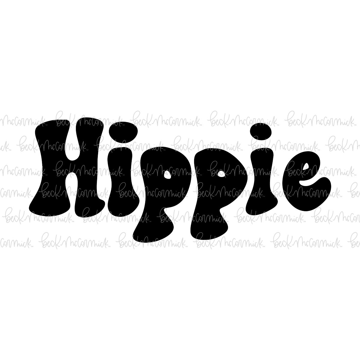 Retro Hippie - Family SVG File, Home SVG File