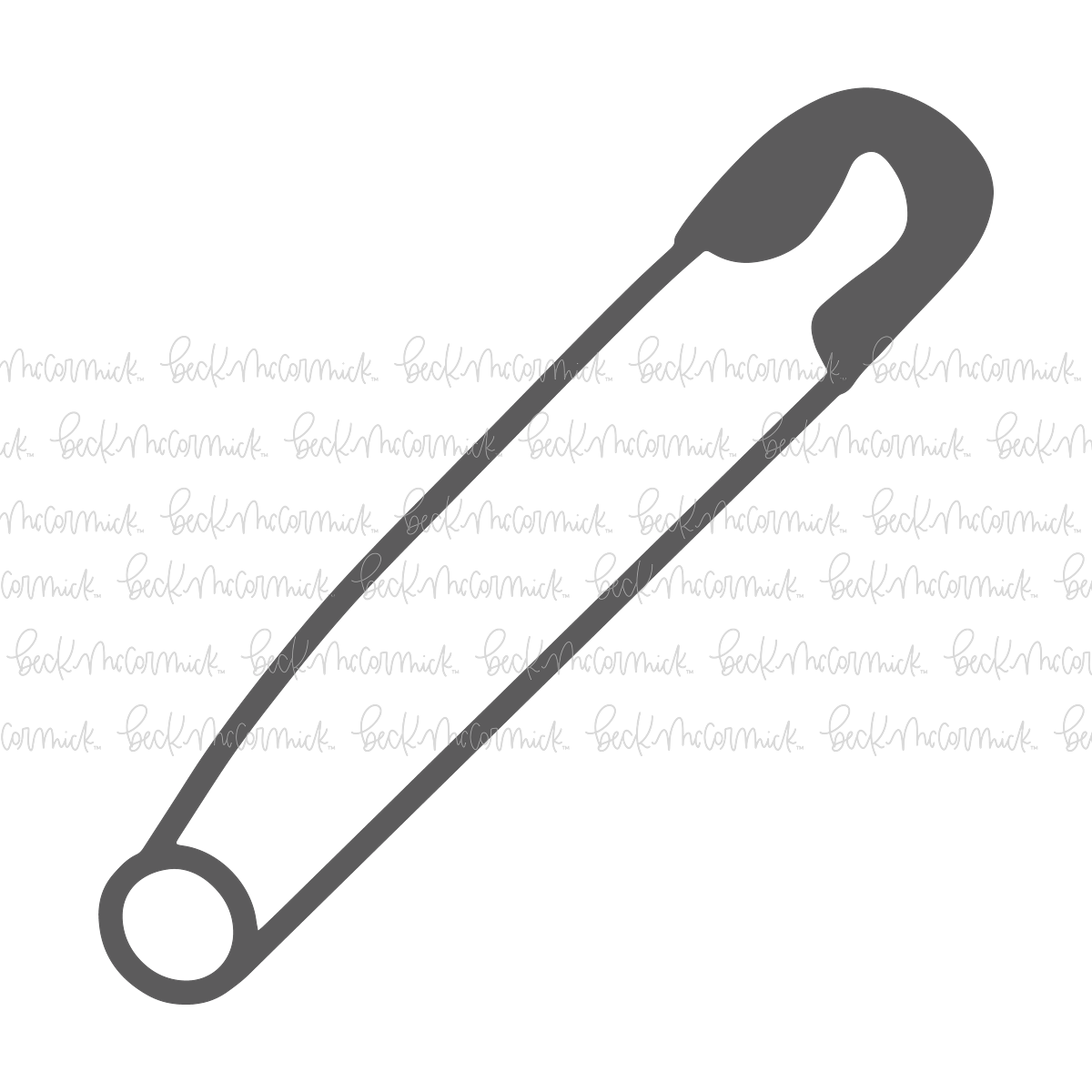 Safety Pin - Doodle SVG, Graphics