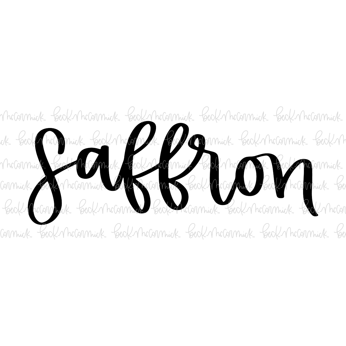 Saffron - Spice SVGs, Kitchen SVGs, Label SVGs