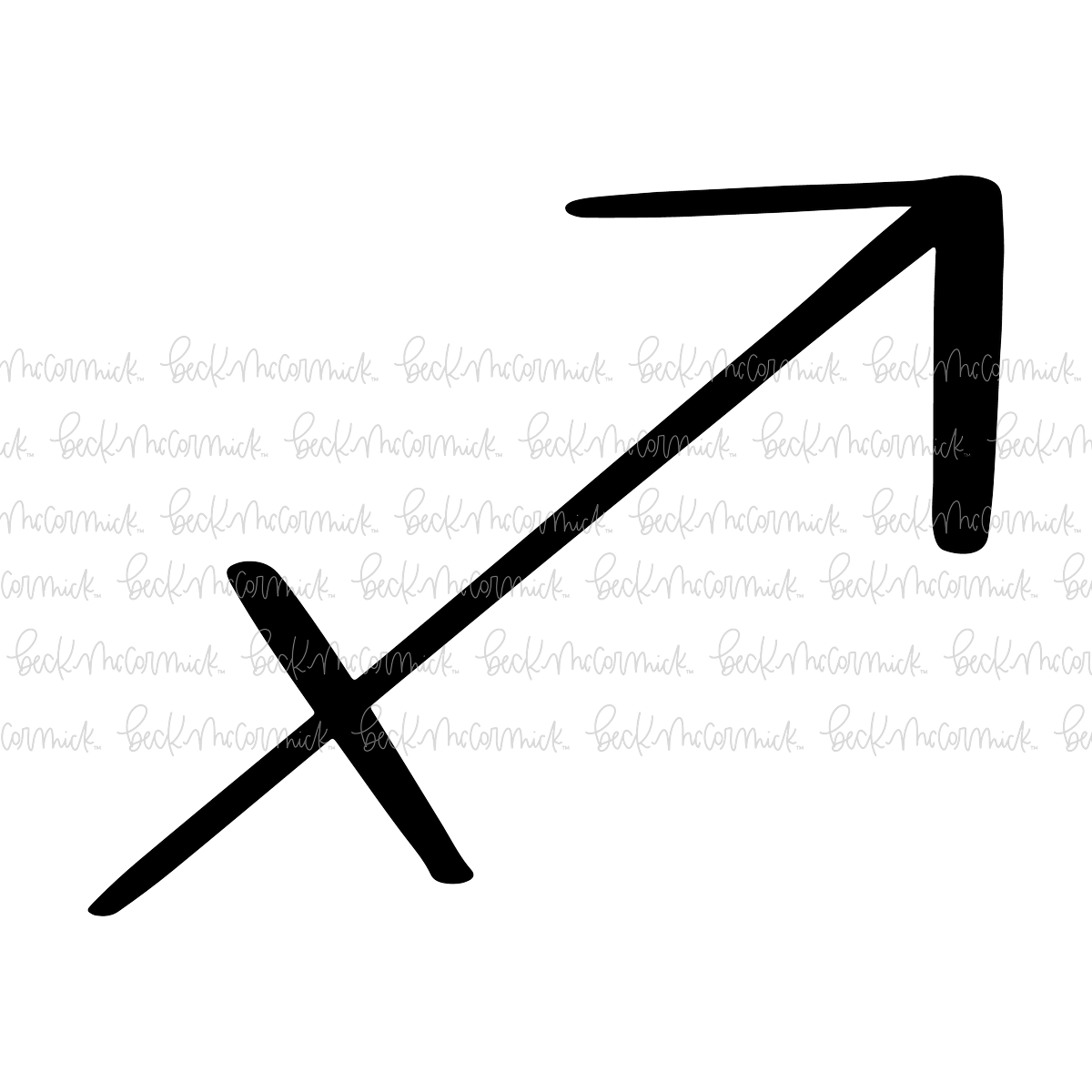 Sagittarius Symbol - Zodiac SVG File
