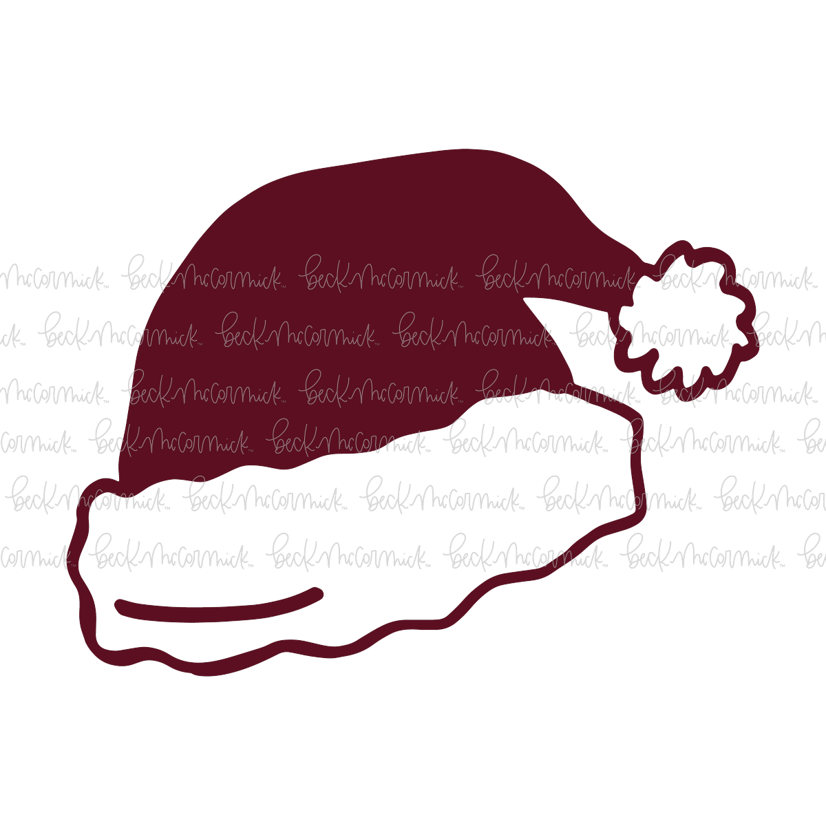 Santa Hat - Christmas SVG File