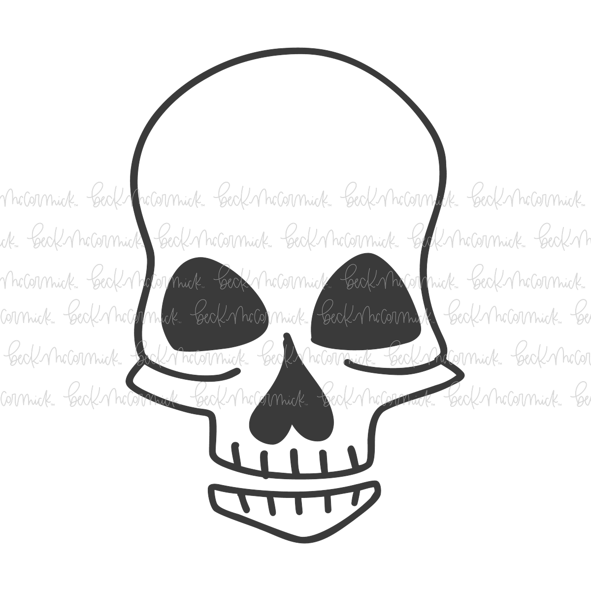 Skull - Halloween SVG File