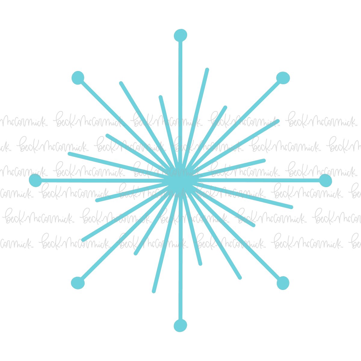 Snowflake Design 2 - Christmas SVG File