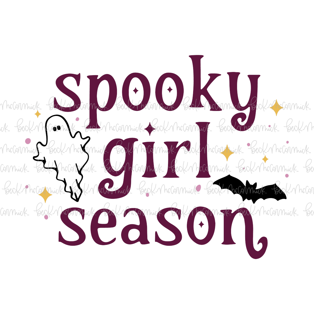 Spooky Girl Season - Halloween SVG File