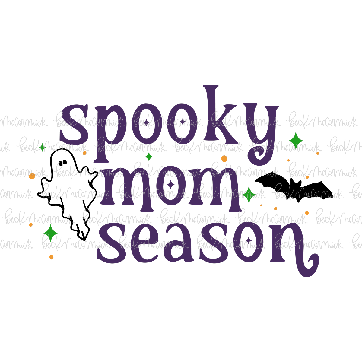 Spooky Mom Season - Halloween SVG File