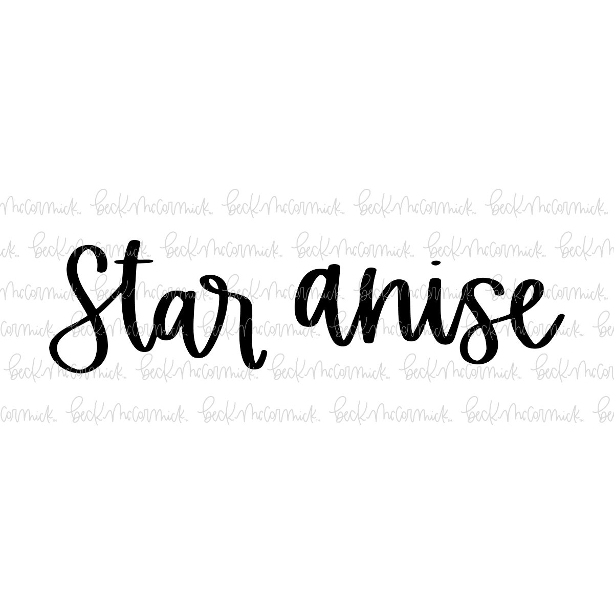 Star Anise - Spice SVGs, Kitchen SVGs, Label SVGs