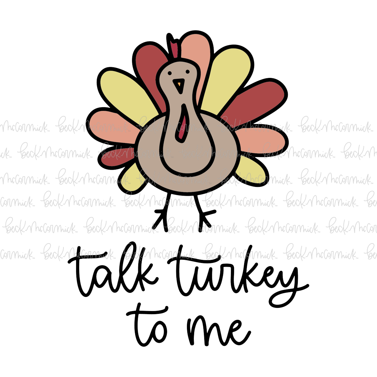 Talk Turkey To Me - Thanksgiving SVG and Fall SVG