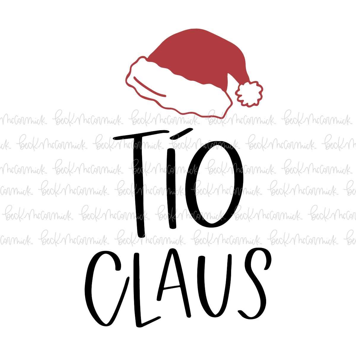 Tio Claus - Christmas SVG File
