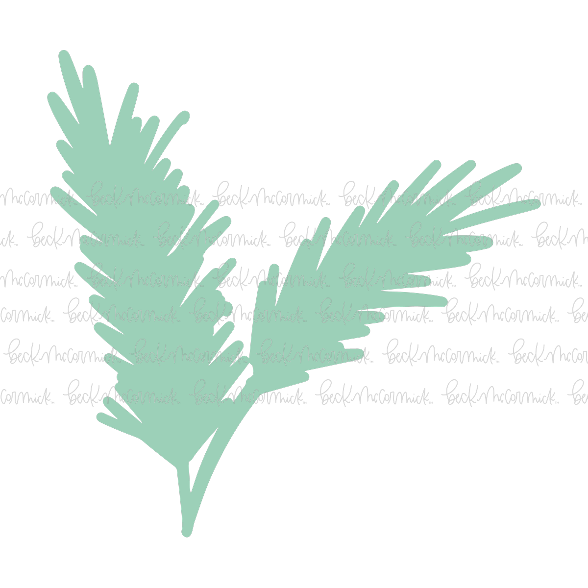 Tree Branch 2 - Christmas SVG File