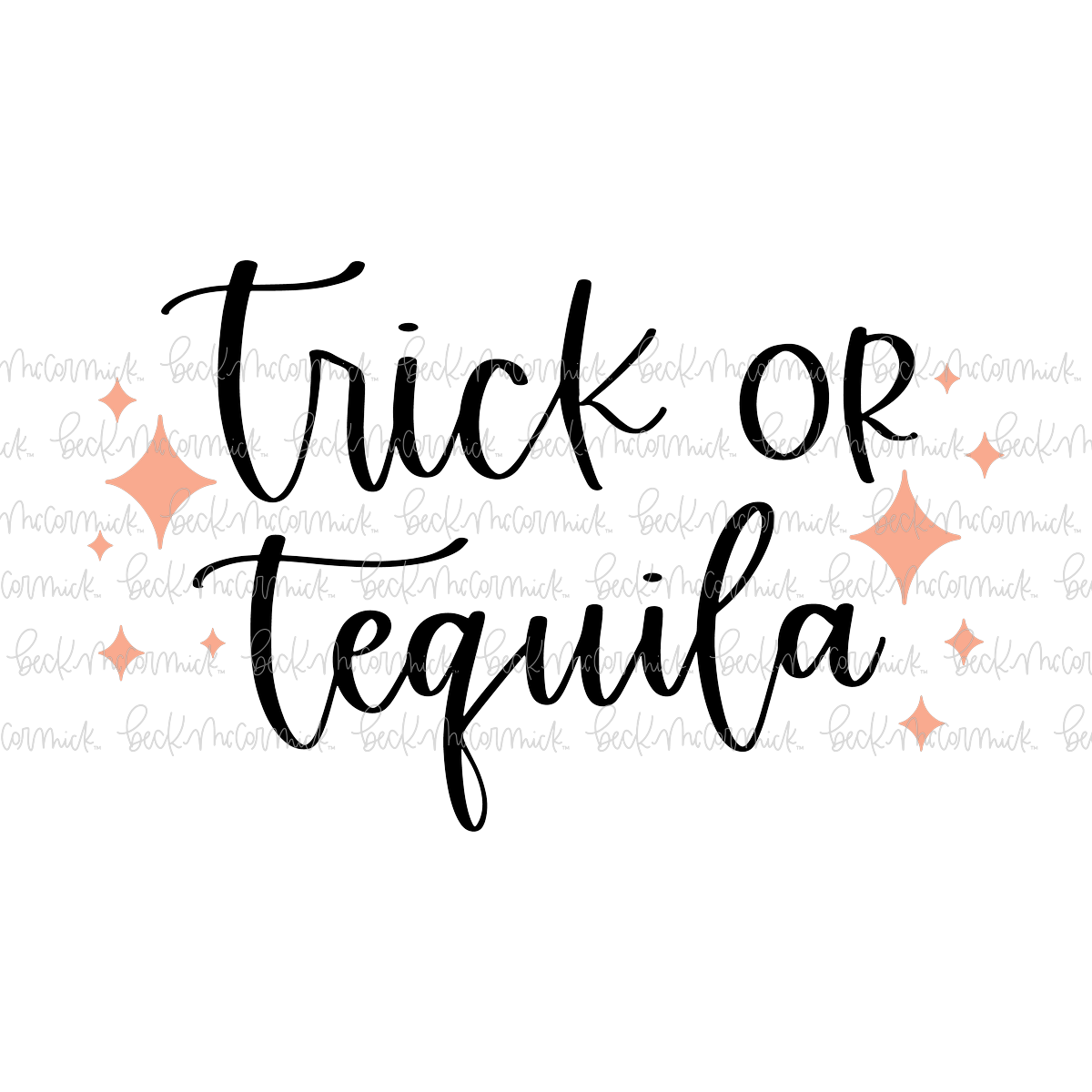 Trick Or Tequila - Halloween SVG File