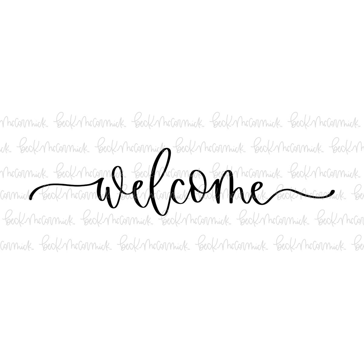 Welcome 3 - Family SVG File, Home SVG File