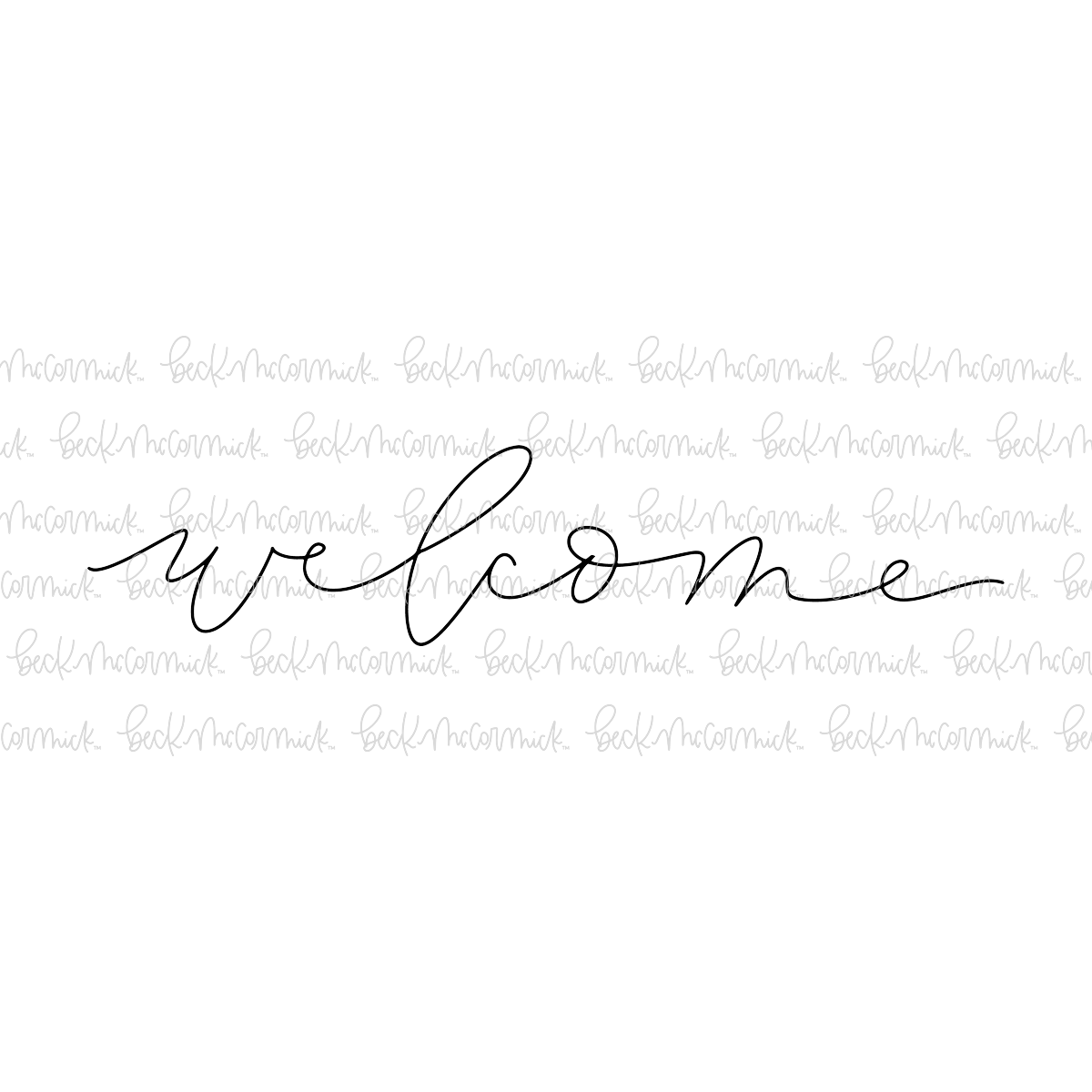 Welcome - Family SVG File, Home SVG File