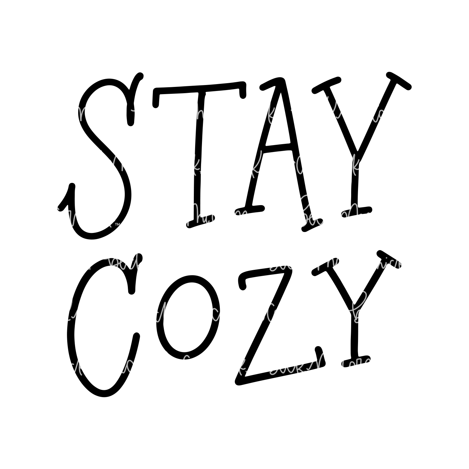 Stay Cozy SVG - Fall SVG and Thanksgiving SVG