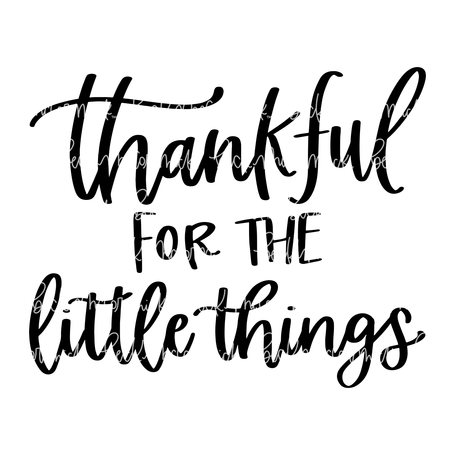 Thankful for the Little Things SVG - Fall SVG and Thanksgiving SVG